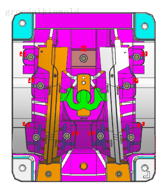 пресс-форма для автомобильных линз