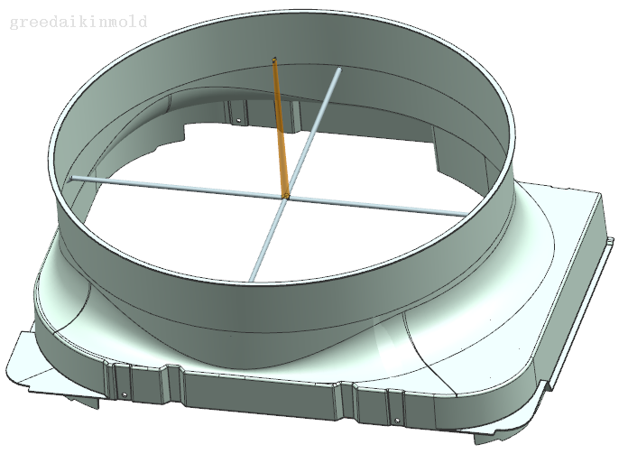 Запчасть дефлекторного кольца