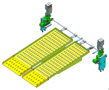 Автоматическая обработка отходов штамповочных штампов